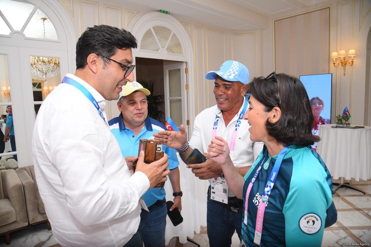 Azerbaijan Olympic House in Paris hosts meetings with int'l sports organizations (PHOTO)