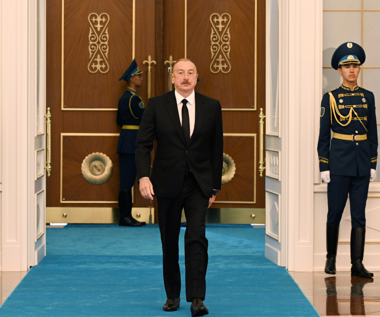 Президент Ильхам Алиев принял участие во встрече глав государств Центральной Азии и Азербайджана в Астане (ВИДЕО/ФОТО)