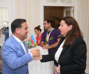 В "Олимпийском доме Азербайджана" в Париже прошла встреча, посвященная победам  азербайджанских спортсменов (ФОТО)
