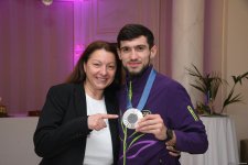 В "Олимпийском доме Азербайджана" в Париже прошла встреча, посвященная победам  азербайджанских спортсменов (ФОТО)
