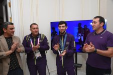 В "Олимпийском доме Азербайджана" в Париже прошла встреча, посвященная победам  азербайджанских спортсменов (ФОТО)