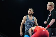 Азербайджанский борец Гаджи Алиев вышел в 1/4 финала на Олимпийских играх в Париже (ФОТО)