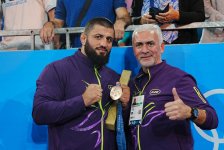 Азербайджанский борец завоевал бронзовую медаль на Олимпийских играх (ФОТО)
