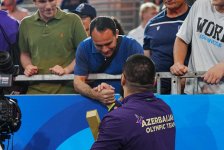 Азербайджанский борец завоевал бронзовую медаль на Олимпийских играх (ФОТО)
