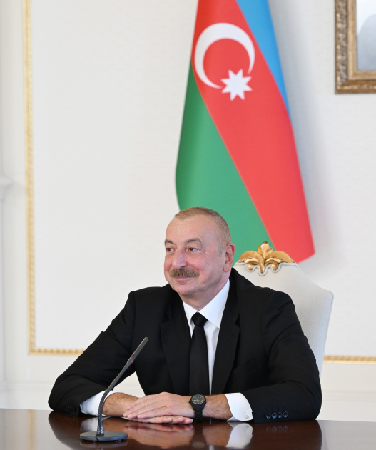 President Ilham Aliyev receives Paris Summer Olympics' Azerbaijani medalists and coaches (PHOTO/VIDEO)