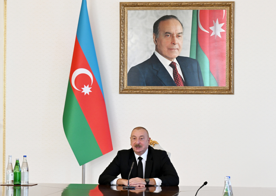 President Ilham Aliyev receives Paris Summer Olympics' Azerbaijani medalists and coaches (PHOTO/VIDEO)