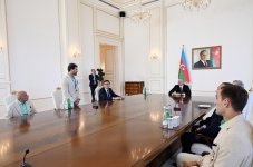 President Ilham Aliyev receives Paris Summer Olympics' Azerbaijani medalists and coaches (PHOTO/VIDEO)