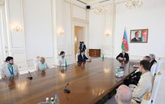 President Ilham Aliyev receives Paris Summer Olympics' Azerbaijani medalists and coaches (PHOTO/VIDEO)