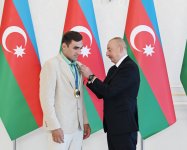 President Ilham Aliyev receives Paris Summer Olympics' Azerbaijani medalists and coaches (PHOTO/VIDEO)