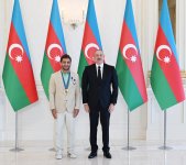 President Ilham Aliyev receives Paris Summer Olympics' Azerbaijani medalists and coaches (PHOTO/VIDEO)