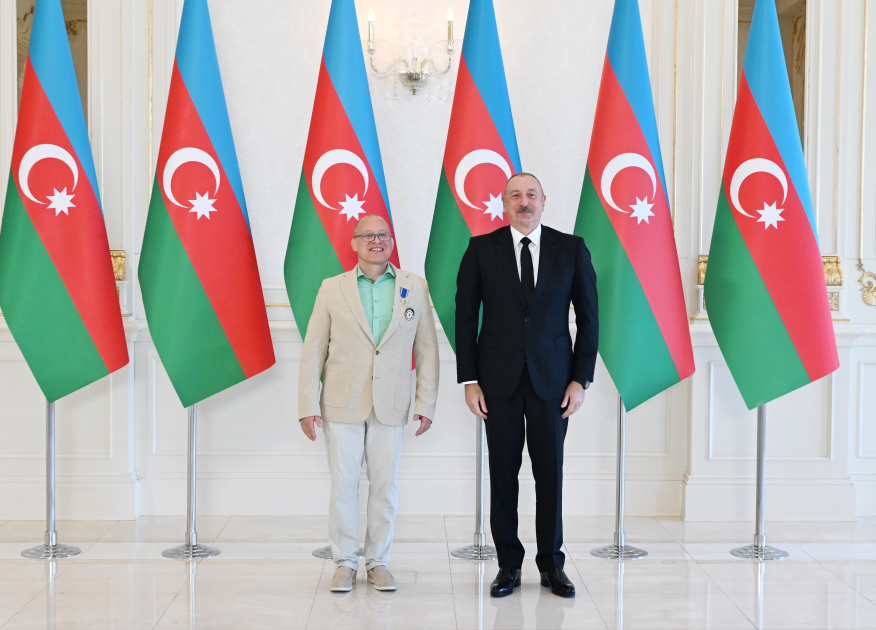 President Ilham Aliyev receives Paris Summer Olympics' Azerbaijani medalists and coaches (PHOTO/VIDEO)