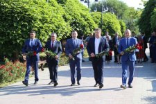 Azerbaijani delegation takes part in IX Caspian Media Forum in Russia's Astrakhan (PHOTO)