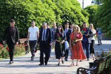 Azerbaijani delegation takes part in IX Caspian Media Forum in Russia's Astrakhan (PHOTO)