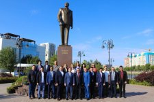 Azerbaijani delegation takes part in IX Caspian Media Forum in Russia's Astrakhan (PHOTO)