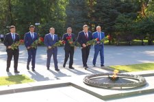 Azerbaijani delegation takes part in IX Caspian Media Forum in Russia's Astrakhan (PHOTO)
