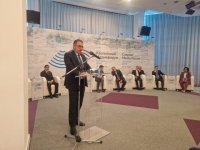 Azerbaijani delegation takes part in IX Caspian Media Forum in Russia's Astrakhan (PHOTO)