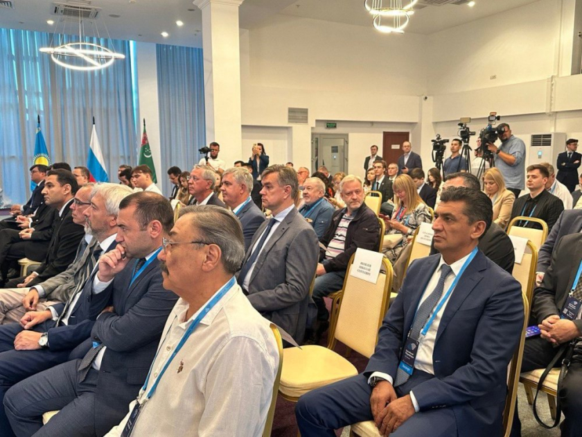 Azerbaijani delegation takes part in IX Caspian Media Forum in Russia's Astrakhan (PHOTO)