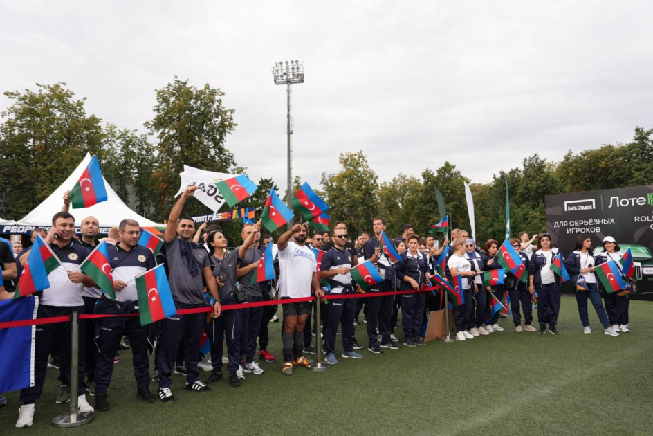Азербайджан представлен на Московских летних играх Ассоциации развития корпоративного спорта (ФОТО)