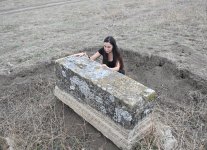 VP of Heydar Aliyev Foundation Leyla Aliyeva gets acquainted with work carried out on historical monuments in Shamakhi (PHOTO)