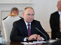 President Ilham Aliyev, President Vladimir Putin hold expanded meeting (PHOTO/VIDEO)