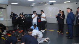 Russian health minister views Baku branch of Sechenov University simulation center (PHOTO)