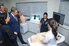 Russian health minister views Baku branch of Sechenov University simulation center (PHOTO)