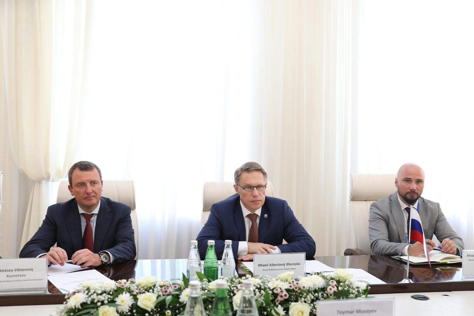 В Баку состоялась встреча министров здравоохранения Азербайджана и России