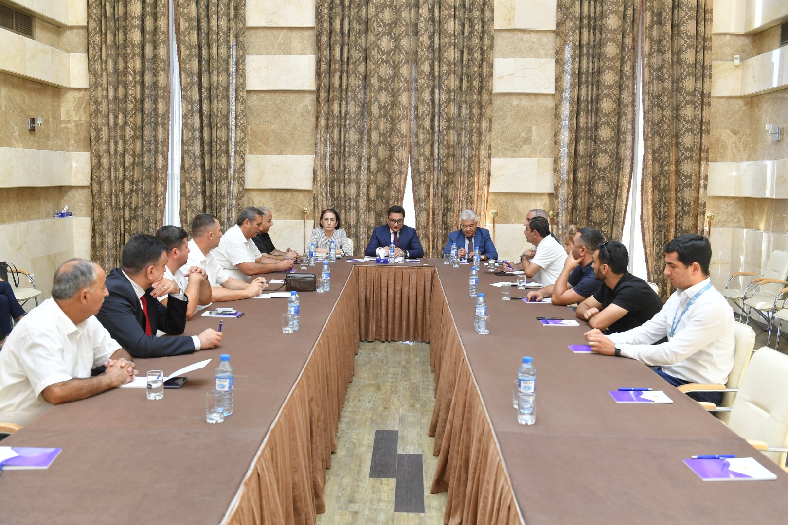 Azerbaijan conducts press-group meeting at Central Election Commission (PHOTO)