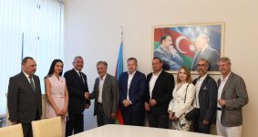 Финская делегация находится с визитом в Азербайджане (ФОТО)
