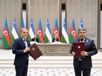 Azerbaijan, Uzbekistan sign documents (PHOTO/VIDEO)