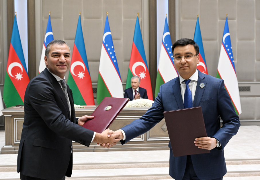 Azerbaijan, Uzbekistan sign documents (PHOTO/VIDEO)