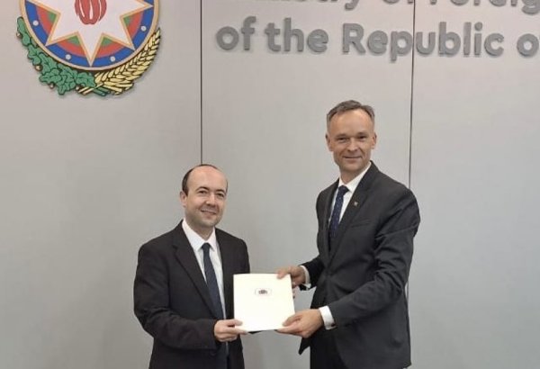 Новый посол Литвы в Азербайджане встретился с замминистра иностранных дел