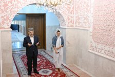 Azerbaijan's First Lady Mehriban Aliyeva visits Bibiheybet Shrine Complex (PHOTO)