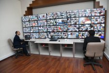 В связи с выборами в Милли Меджлис проведен осмотр Центра технического контроля веб-камер (ФОТО)