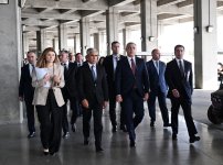 Члены оргкомитета COP29 посетили Бакинский олимпийский стадион (ФОТО)