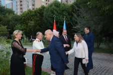В посольстве Турции в Азербайджане проходит мероприятие по случаю 30 августа - Дня Победы (ФОТО)