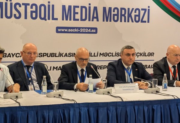 Azerbaijan holds parliamentary election under democratic int'l standards - GUAM SecGen (PHOTO)
