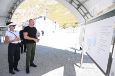 President Ilham Aliyev, First Lady Mehriban Aliyeva inspect construction progress of “Istisu” Treatment and Recreation Complex in Kalbajar  (PHOTO/VIDEO)