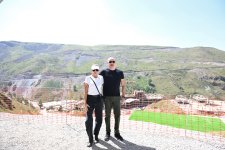 President Ilham Aliyev, First Lady Mehriban Aliyeva inspect construction progress of “Istisu” Treatment and Recreation Complex in Kalbajar  (PHOTO/VIDEO)