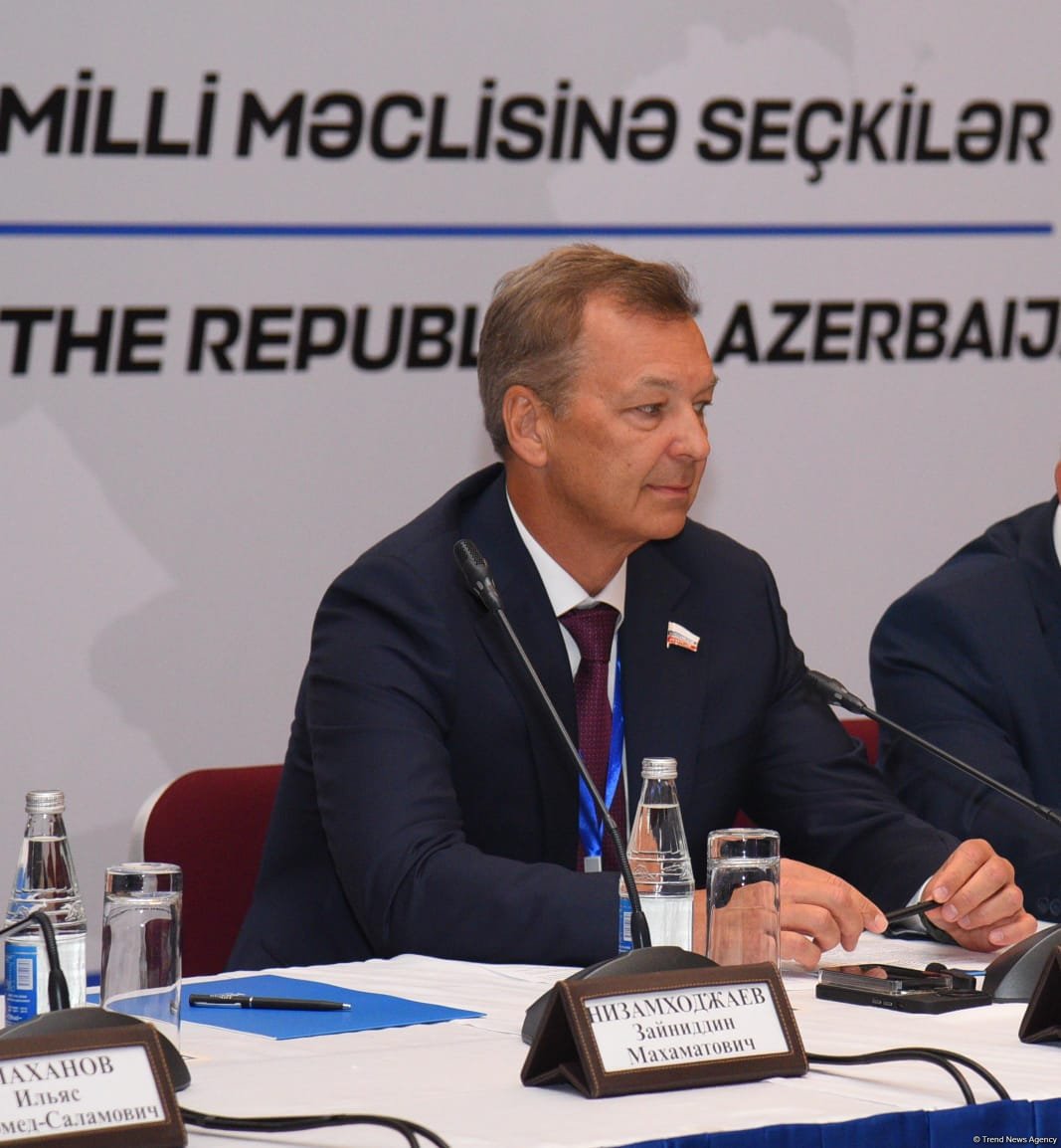 Azerbaijani authorities ensure high organizational level of poll campaign - CIS observer (PHOTO)