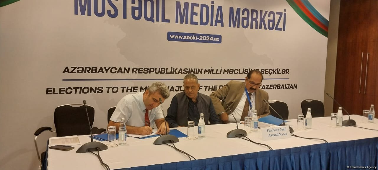 Current parliamentary polls to further Azerbaijan's prosperity - Pakistani MP (PHOTO)