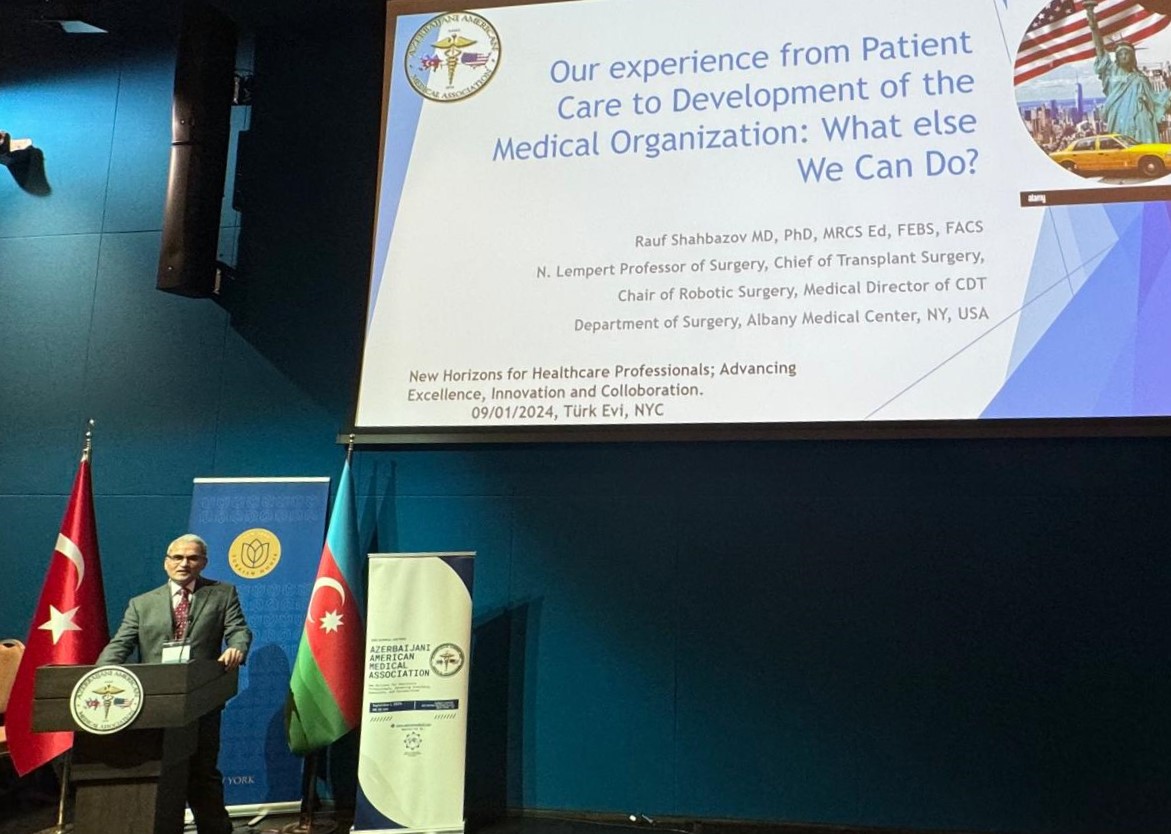 Azerbaijan-US medical ties see next chapter at NYC Meeting (PHOTO)