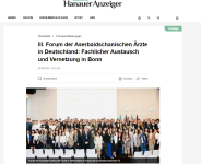 III Форум азербайджанских врачей в Бонне получил широкое освещение в немецкой прессе (ФОТО)