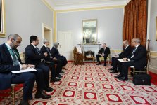 Президент Ильхам Алиев встретился в Черноббио с министром инвестиций Саудовской Аравии (ФОТО/ВИДЕО)