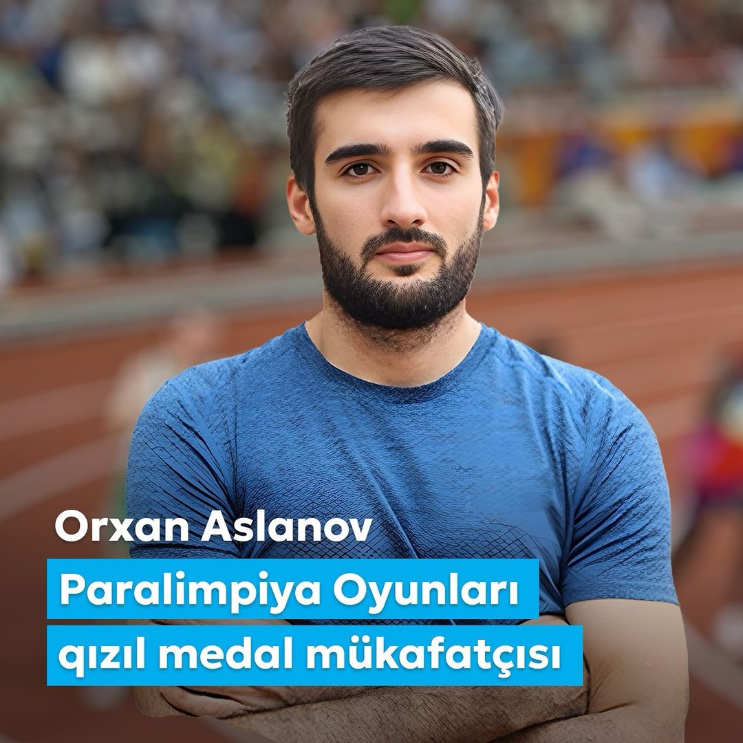 Первый вице-президент Мехрибан Алиева поздравила Орхана Асланова, завоевавшего золотую медаль на Паралимпийских играх (ФОТО)