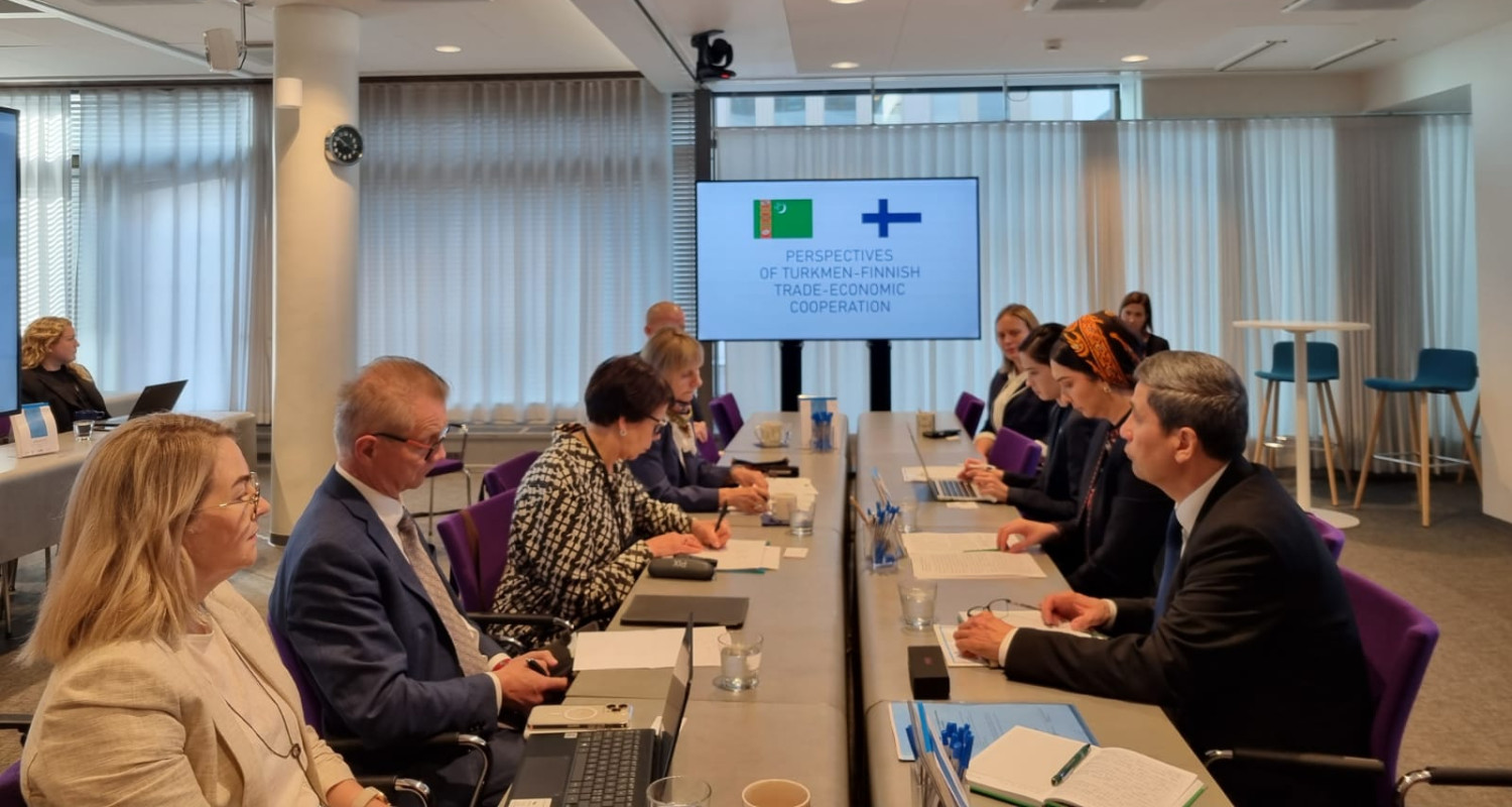 Turkmenistan, Finland discuss business council creation to boost trade relations
