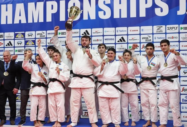 Cборная Азербайджана по дзюдо стала чемпионом Европы