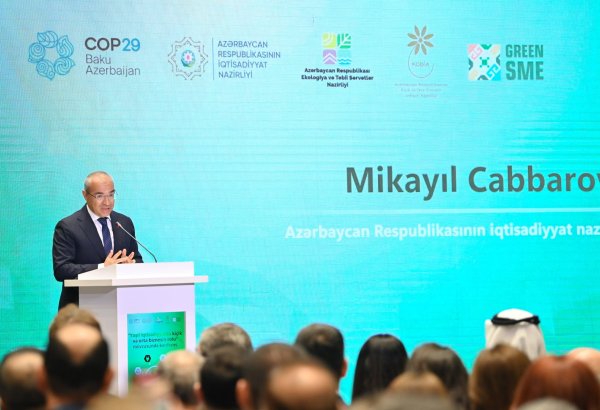 Green economy-embraced SME conference running in Azerbaijan (PHOTO)