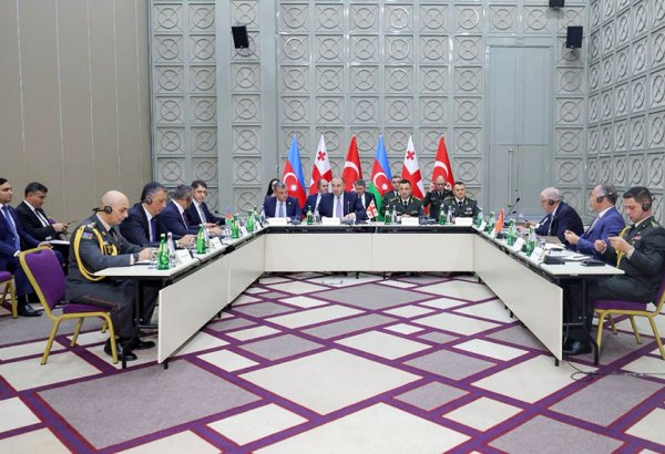 Batumi hosts 11th trilateral meeting of defense ministers of Azerbaijan, Georgia and Türkiye (PHOTO)