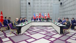 Batumi hosts 11th trilateral meeting of defense ministers of Azerbaijan, Georgia and Türkiye (PHOTO)